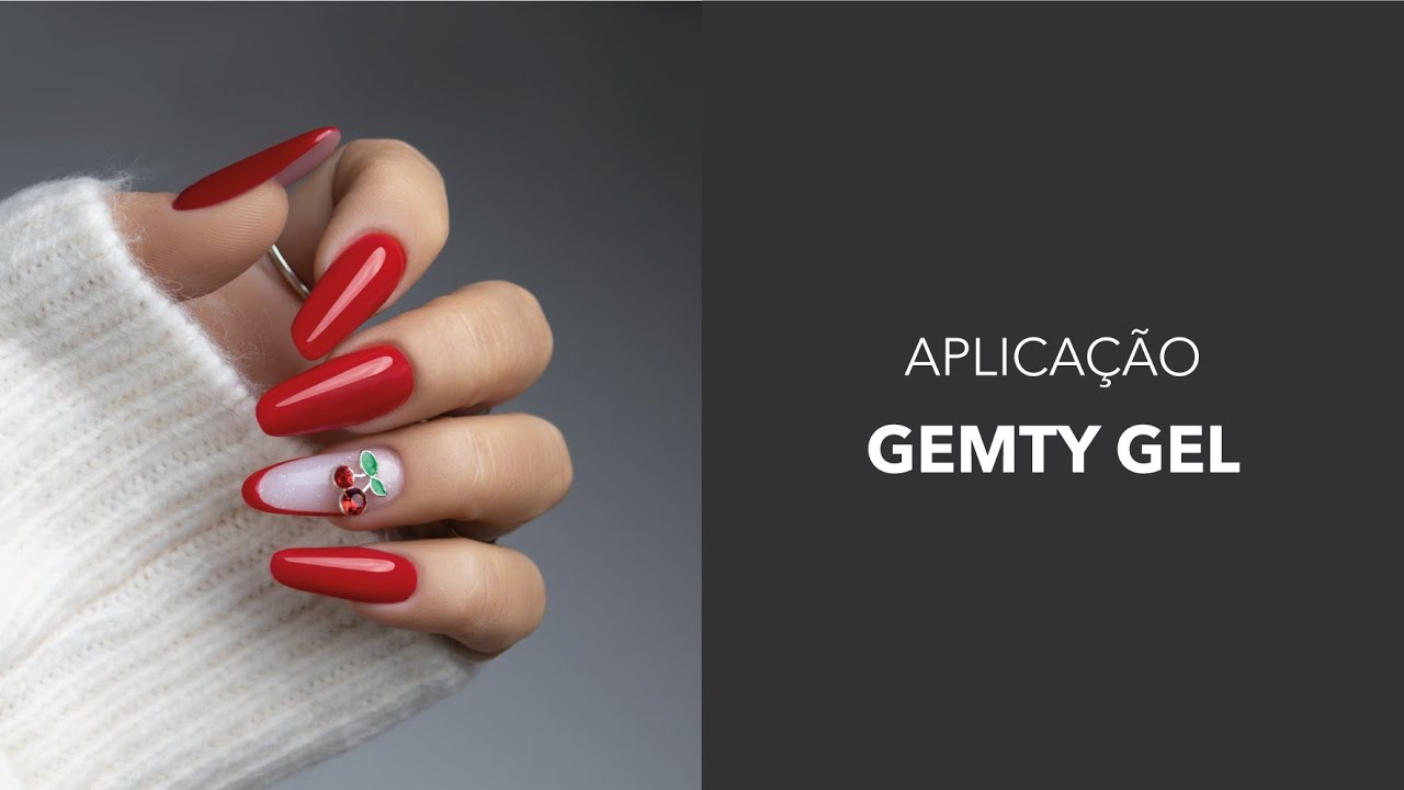 Aplica&ccedil;&atilde;o de Gel Cola para Cristais e Nail Art - Gemty Gel