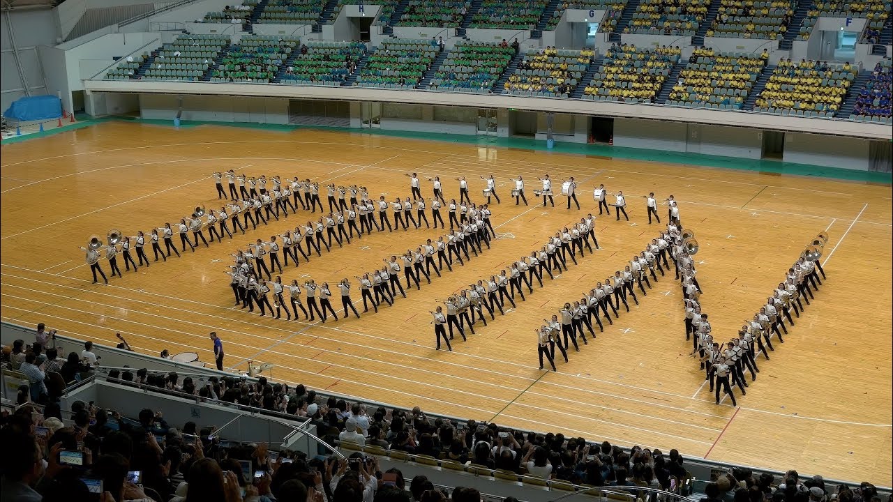 大阪桐蔭高校吹奏楽部 マーチング TOIN 2018　体育祭