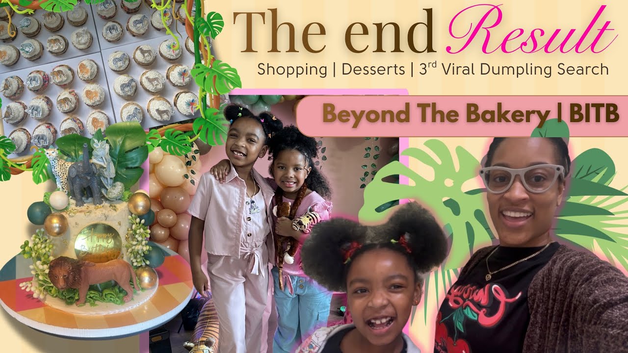We Gave Up on the Viral Dumplings 😩 | Outfit Shopping & Safari Desserts