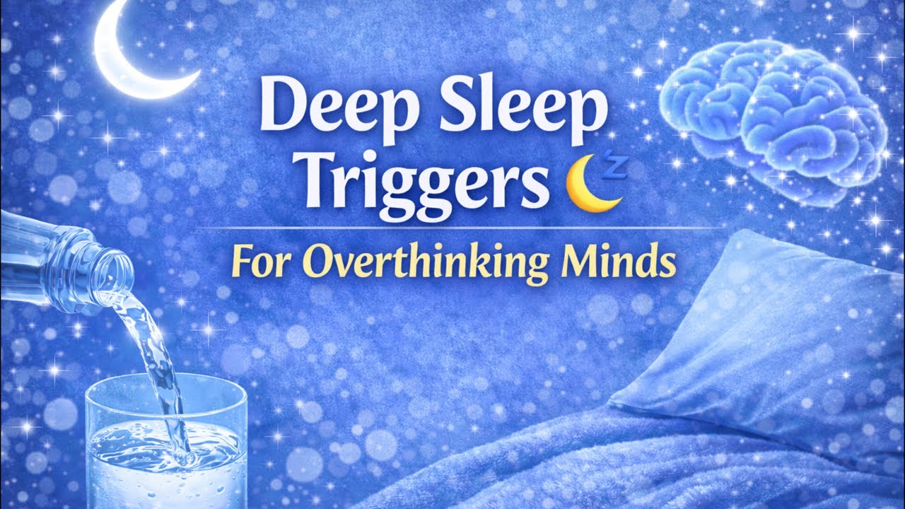 ASMR Deep Sleep Triggers 🌙 For Overthinking Minds