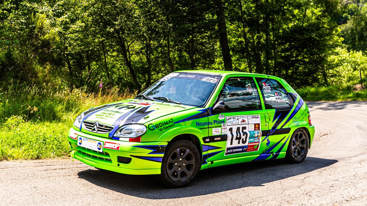 Rallye de Bagnols Les Bains | Es4 | PINTO.E/PINTO.P | Saxo N2S | Temps Scratch N2S