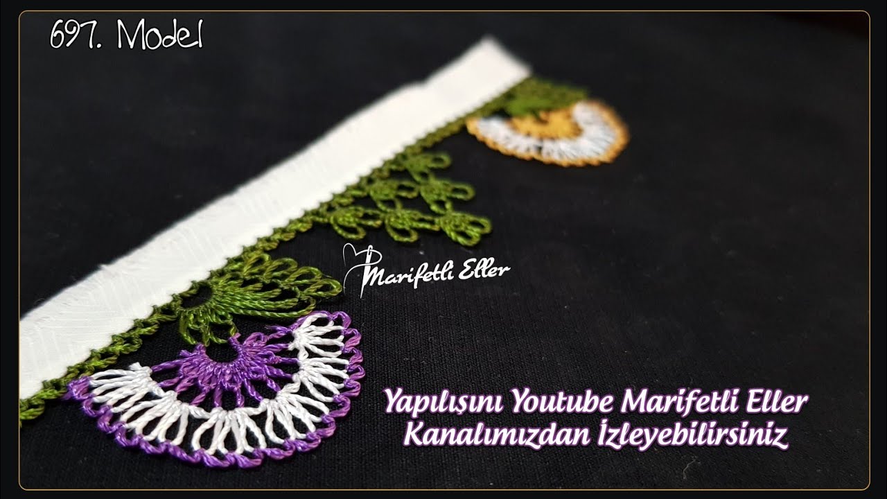Pazartesi Güzelliği | 697. Model #iğneoyası #needlelace
