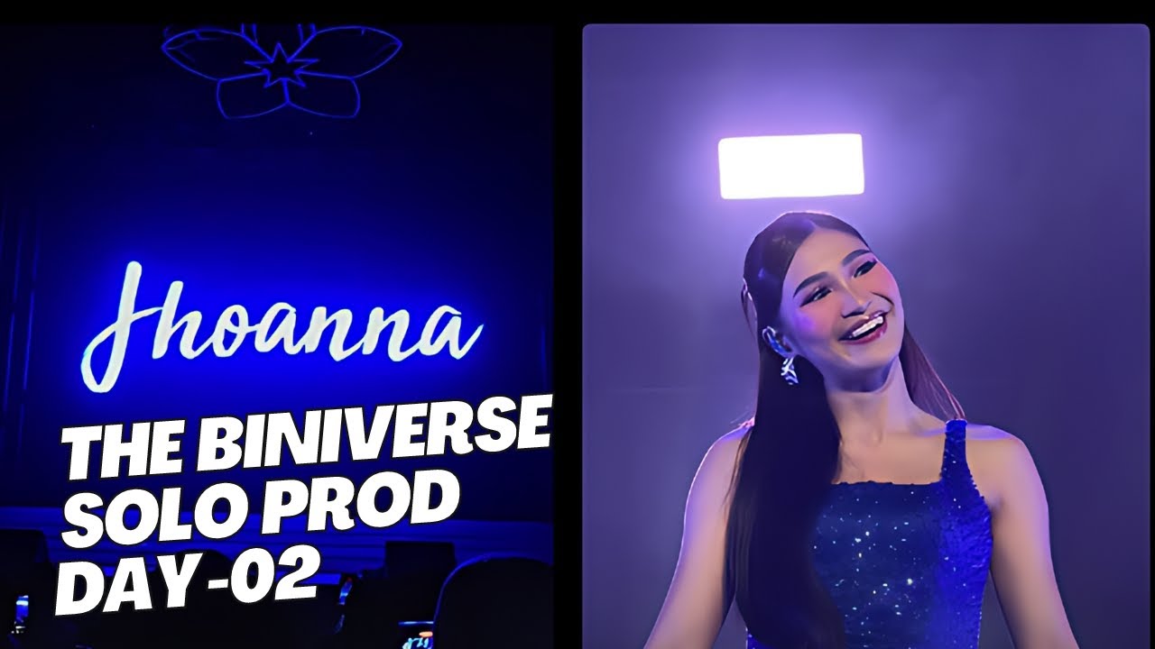 BINI JHOANNA DAY 2 BINIVERSE PERFORMANCE ( LIVESTREAM BACKSTAGE ACCESS )