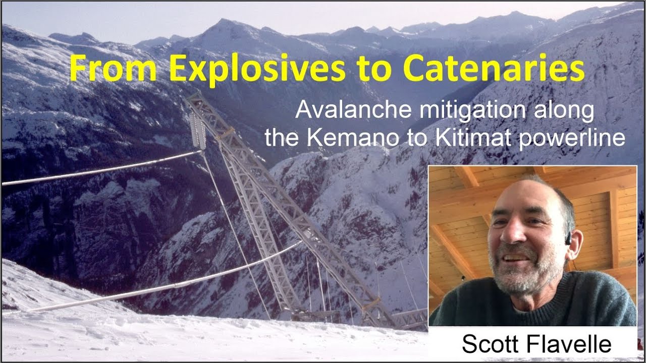 From Explosives to Catenaries - Avalanche mitigation along the powerline from Kemano to Kitimat.