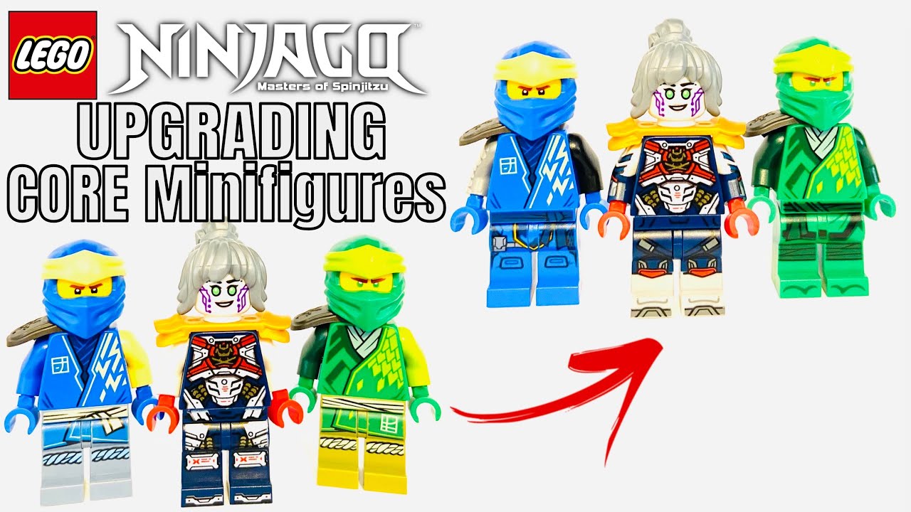 UPGRADING The Ninjago 2022 Core/EVO Minifigures