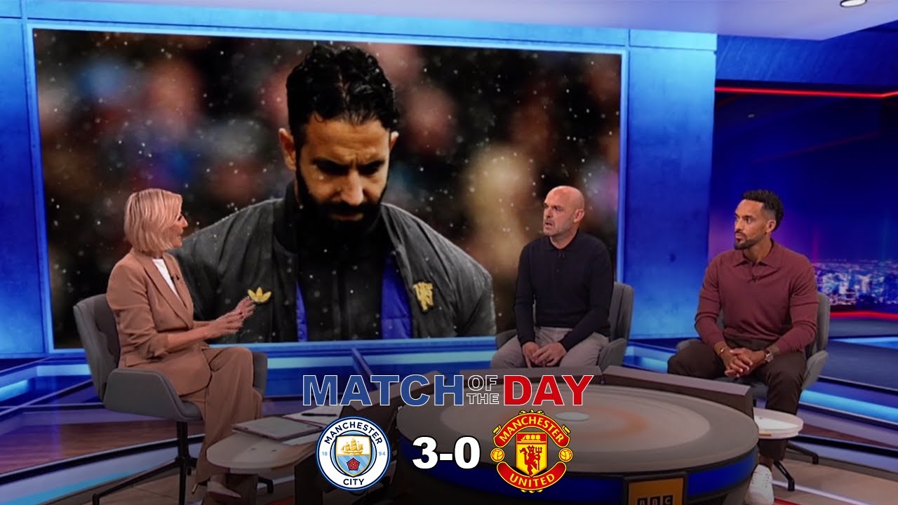 MOTD: Man City 3-0 Man United 🔵 | Danny Murphy & Theo Walcott on Amorim vs Guardiola Tactics