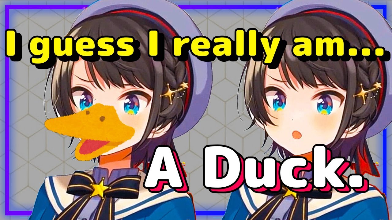【ENG Sub】Oozora Subaru - Finally Accepts She is a Duck