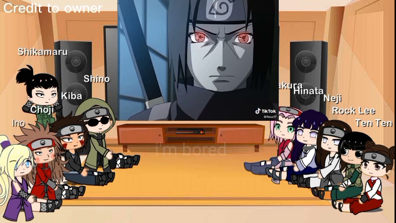 Naruto's friends react to Sasuke's past/present/future||VIDEO2/PART1||