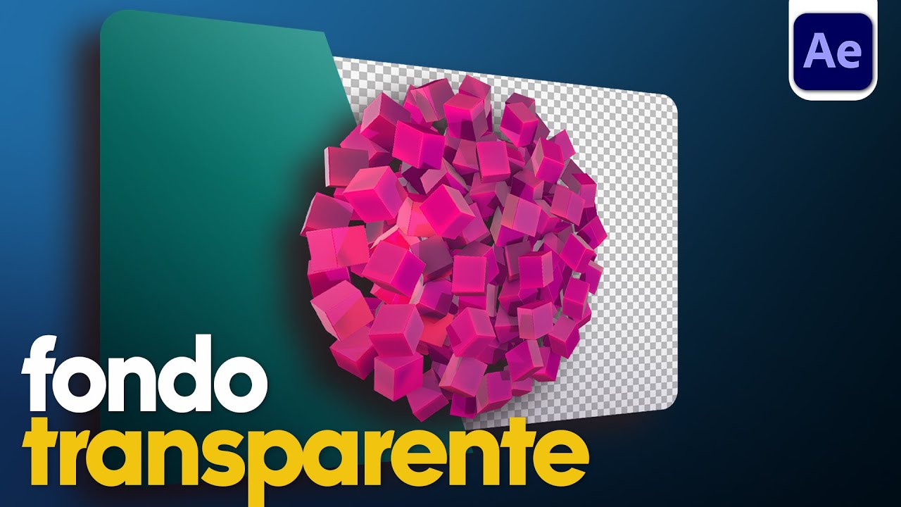 After Effects: Exporta Fondos Transparentes Rápido y Fácil