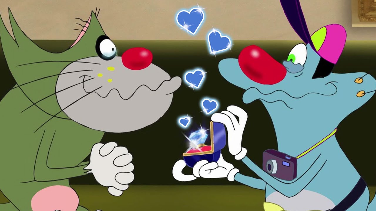 हिंदी Oggy and the Cockroaches 💍 विवाह प्रस्ताव Hindi Cartoons for Kids