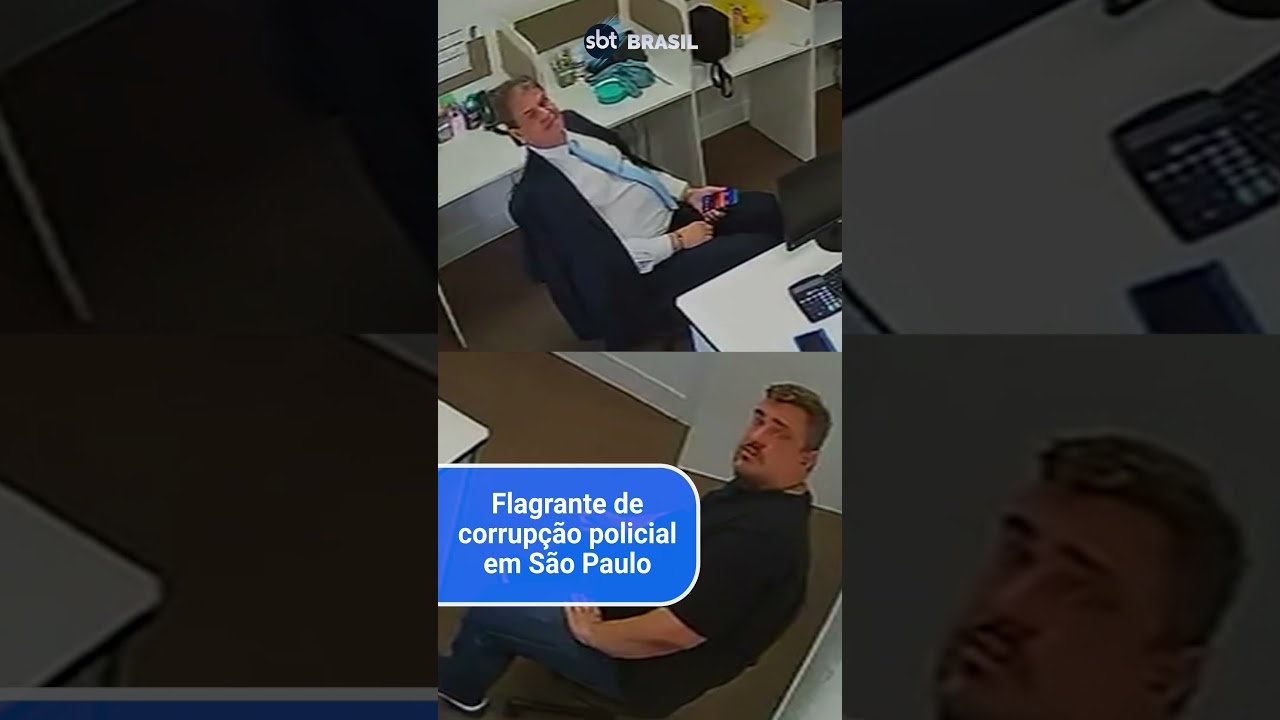 Exclusivo: flagrante de corrup&ccedil;&atilde;o policial em S&atilde;o Paulo
