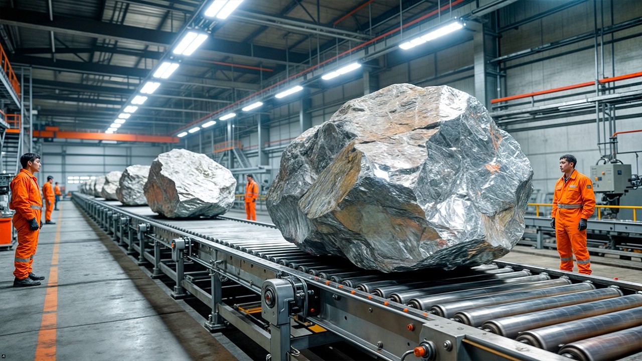 How It's Made: Magnesium Metal That Burns Brighter Than the Sun!