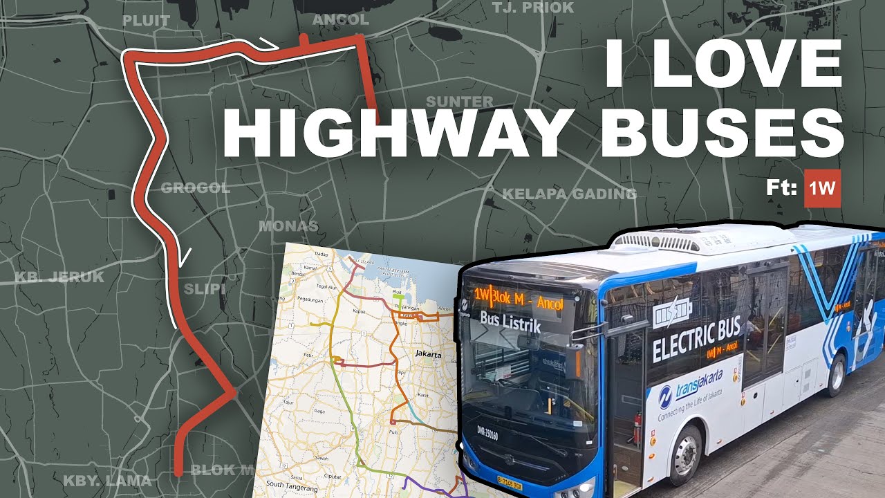 Inner City Highway Buses are Based (Ft: Transjakarta 1W)