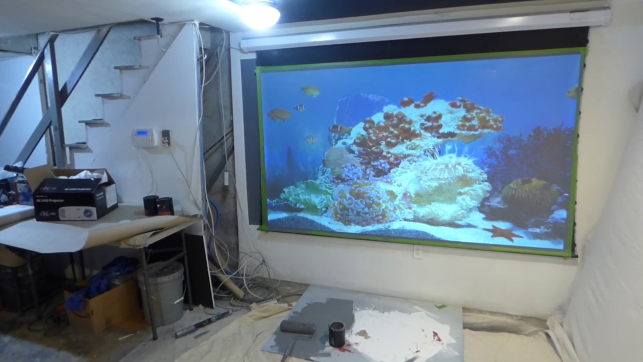 NEW Luminous ALR AG.47-PLATINUM CINEMA ROLL ON A MOTORIZED SCREEN DEMONSTRATION