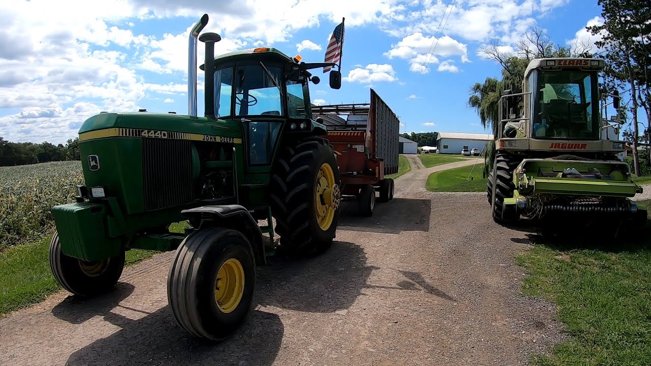Corn & Sudan Grass Silage Harvest 2024 With Claas 820 Chopper!