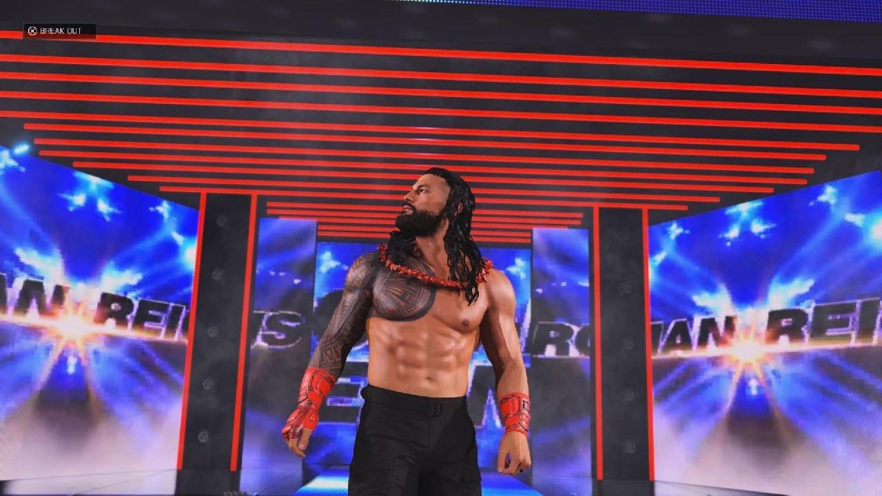 Oba Femi Vs Roman Reigns|WWE 2K25