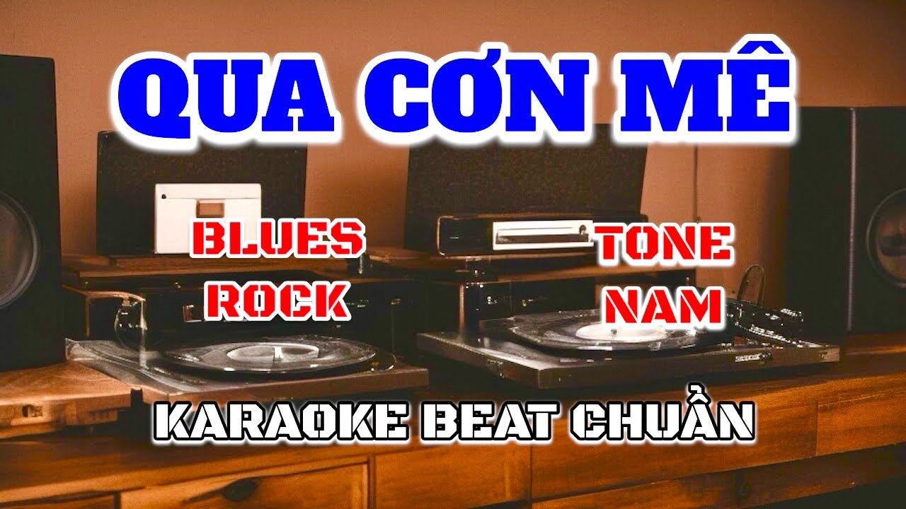 [Karaoke] Qua Cơn Mê - Tone Nam [C#m] Blues Rock [St. Trịnh Lâm Ngân] Beat Chuẩn