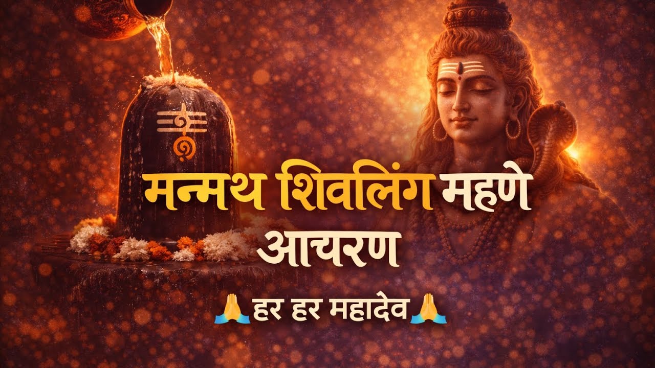 मन्मथ शिवलिंग महणे आचरण | भावपूर्ण शिव अभंग | Har Har Mahadev🙏🙏😊🙏🙏