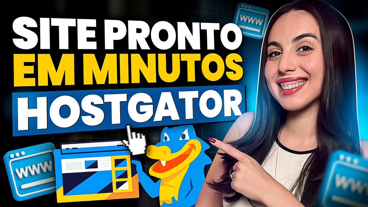 HOSTGATOR 2025: Como Criar Um Site Profissional Do Zero (Domínio + Hospedagem + Wordpress + IA)
