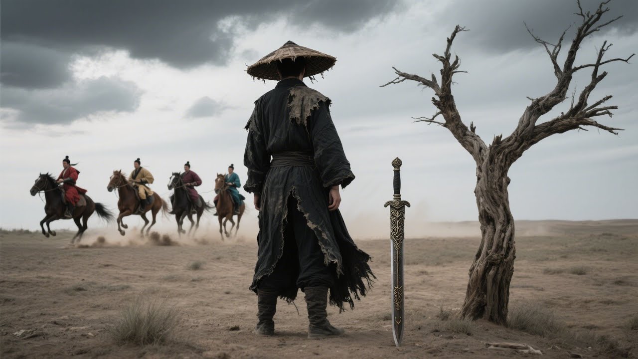 功夫電影！斗笠劍客武功高強，秒殺五大高手！ 💥 #中国电视剧 #KungFu #Martial Arts Movies
