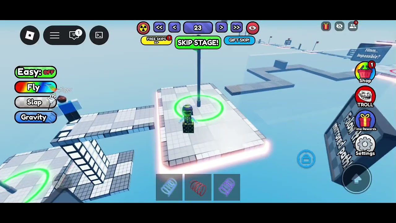 Troll tower with Felix_tiger