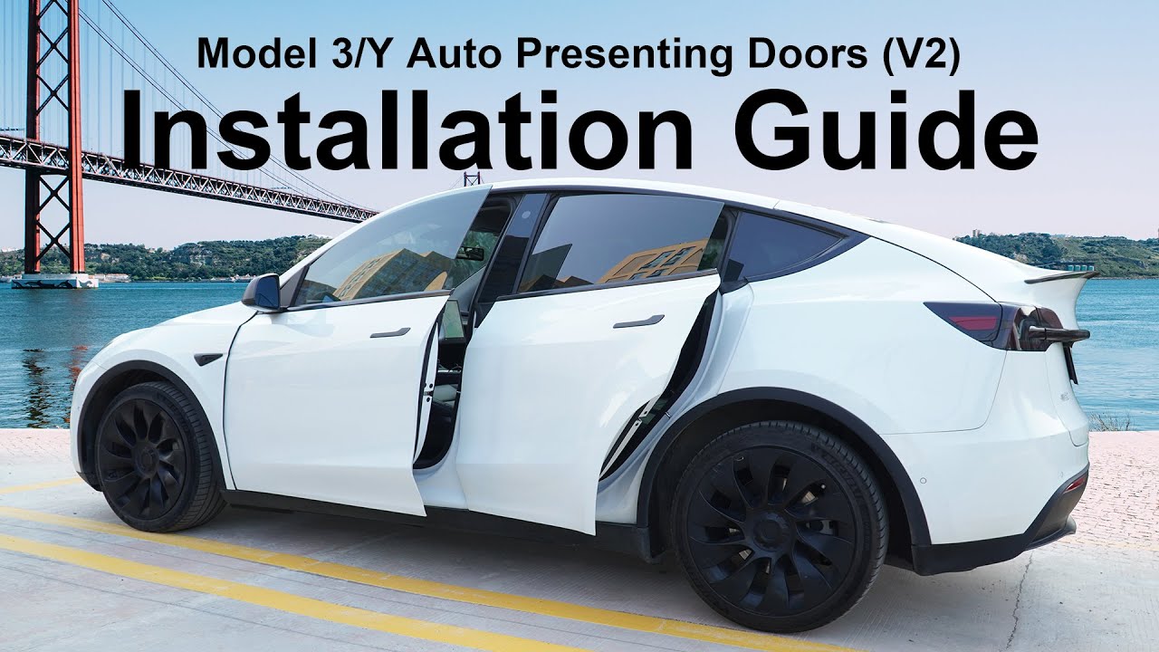 Model 3/Y Auto Presenting Doors (V2) Installation Guide
