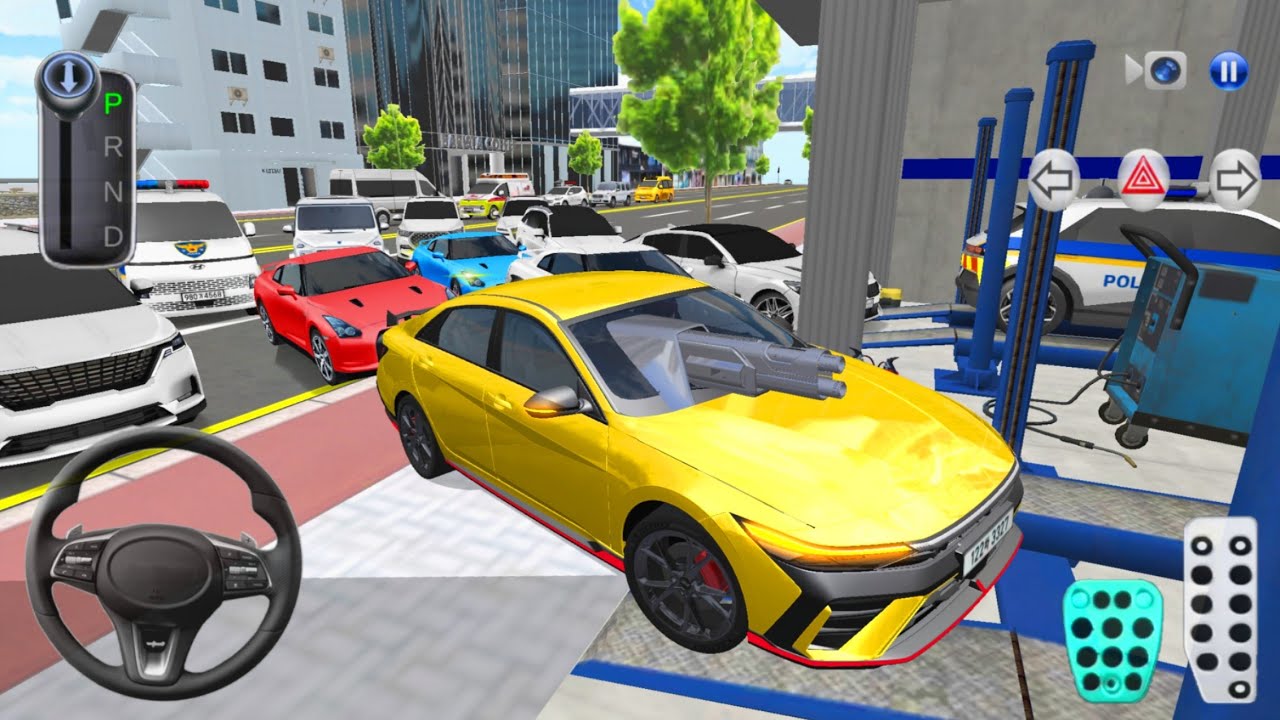 New Elantra N & All Cars For Repair - 3D Driving Class 2026 - Android Gameplay - 3D Driving Class