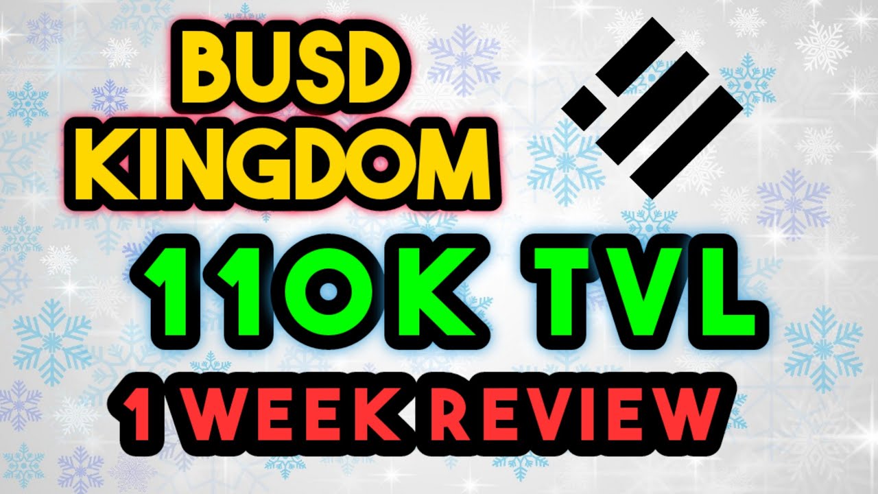 BUSD Kingdom / Earn from 3 to 10% Daily Apr