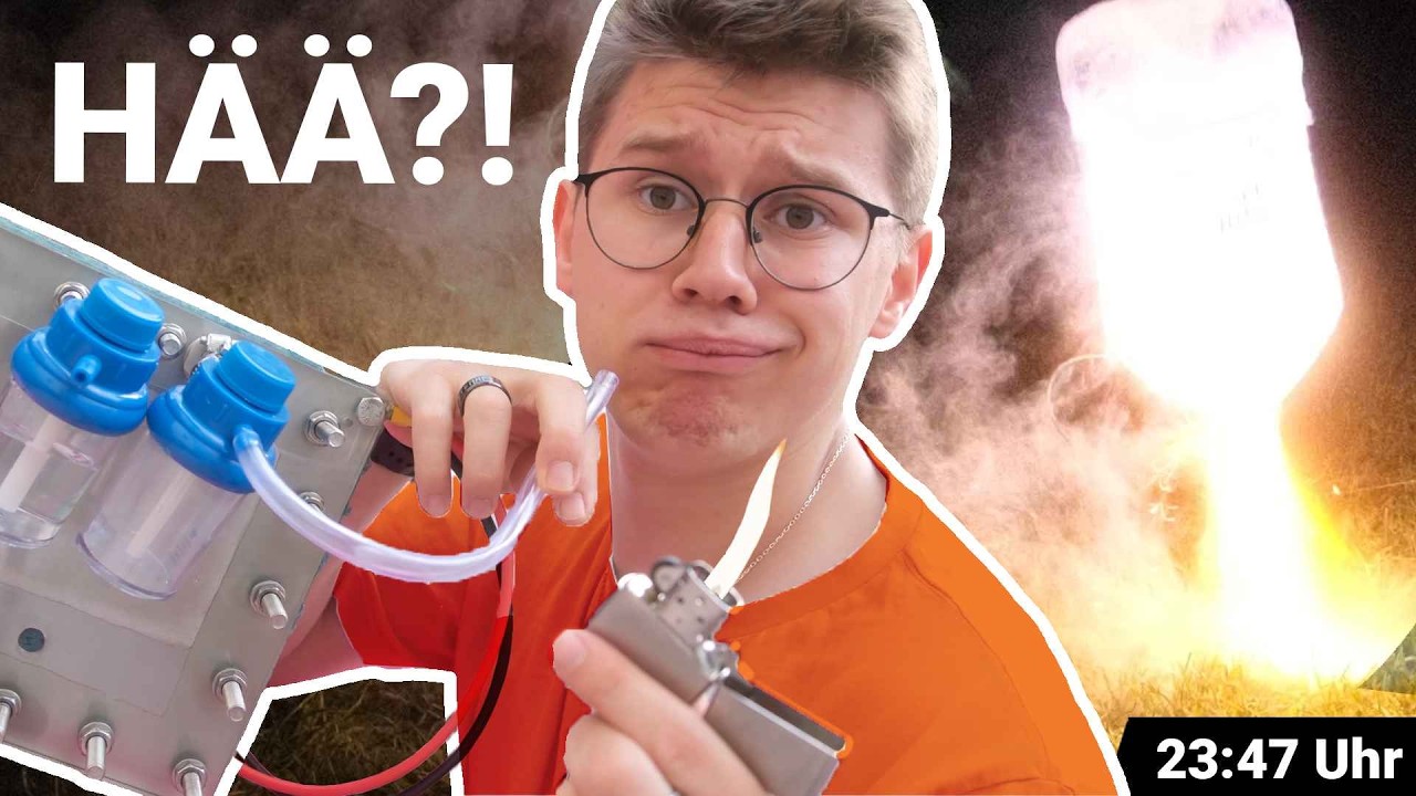 ANF&Auml;NGER versucht WASSERSTOFF GENERATOR zu 