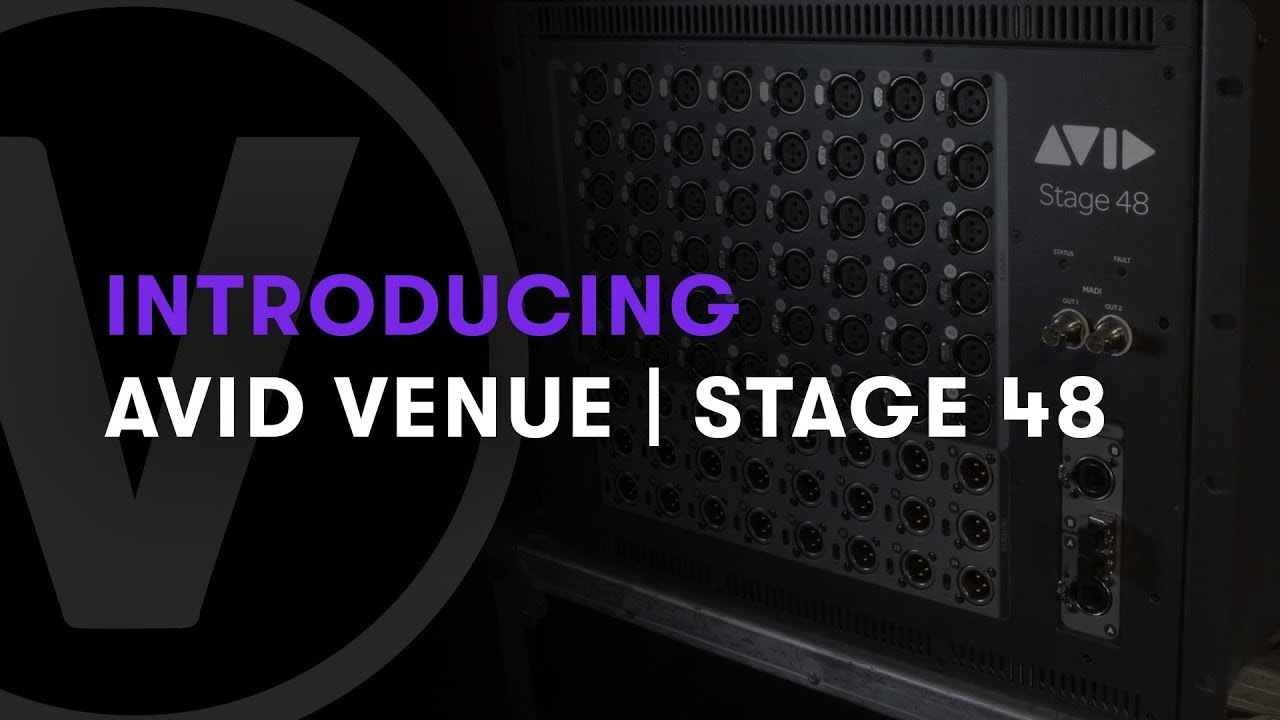 Avid VENUE | S6L  Stage 48 Rack のご紹介