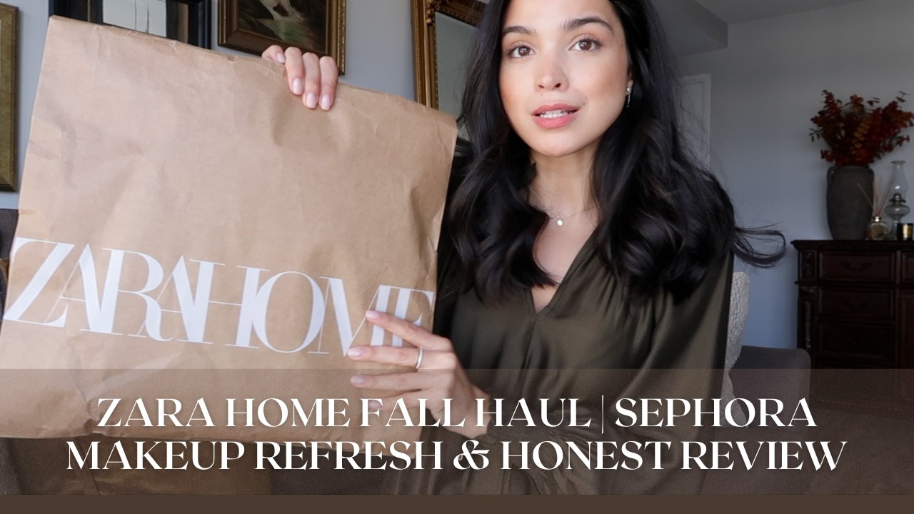 Осенняя коллекция Zara Home, обновление макияжа Sephora и честный обзор | Видеоблог S6:E33 | Сама...