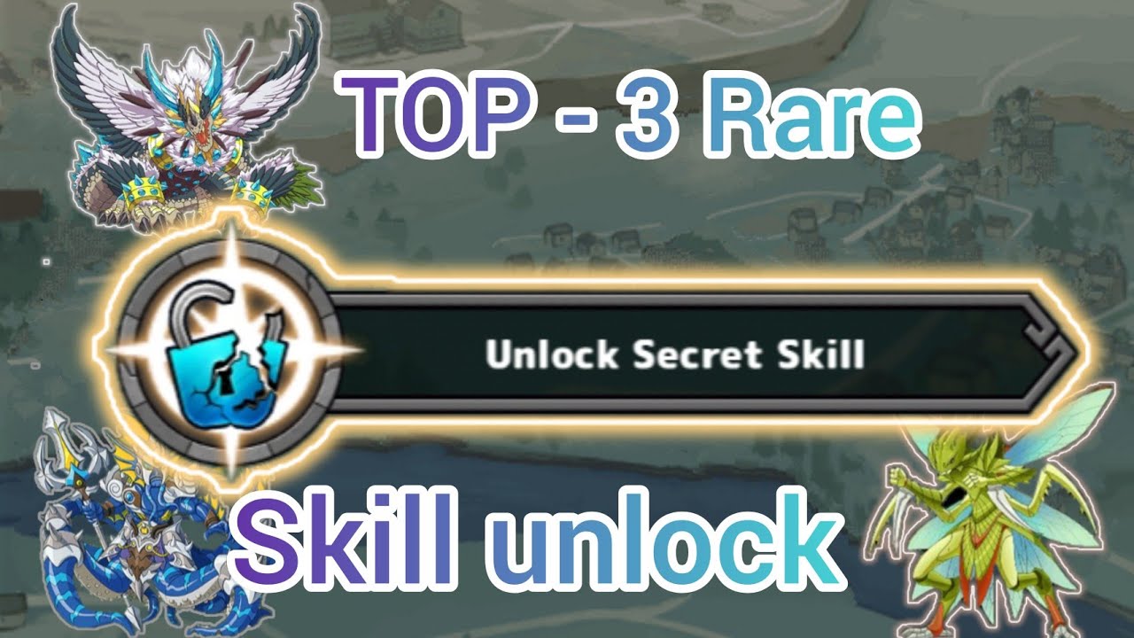Top - 3 Rare skill unlock ( part-1) neo monster