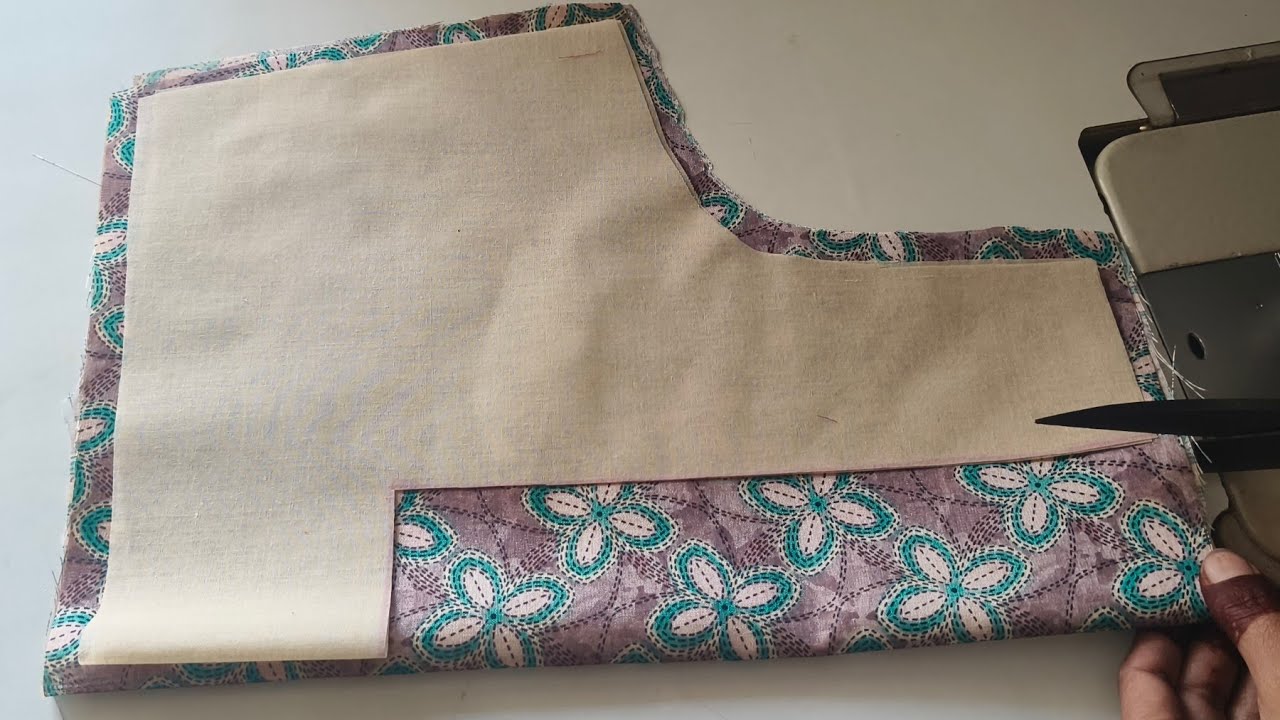Blouse design cutting and stitching. Designer  Back neck design. Blouse designs. 