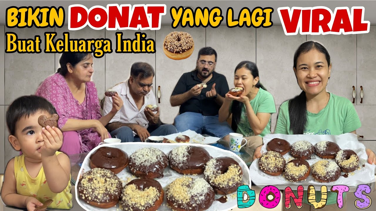 DONAT VIRAL‼️BIKIN DONAT VIRAL DENGAN BAHAN SPESIAL‼️