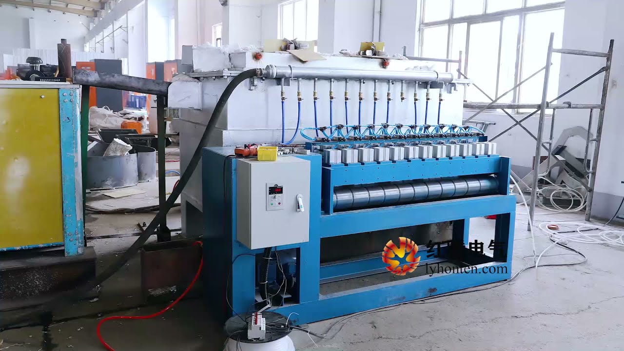 Mini aluminum rod production line horizontal continuous casting machine