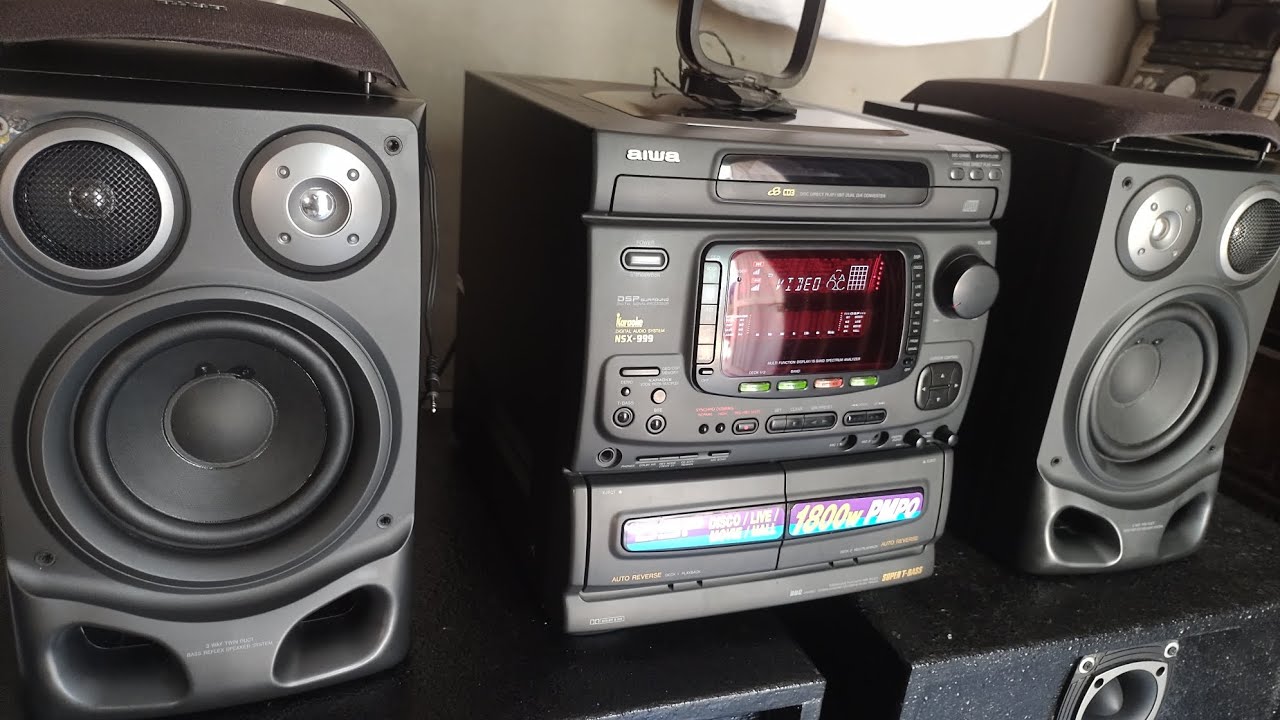 Aiwa nsx999 prueba de sonido 😎😎😎
