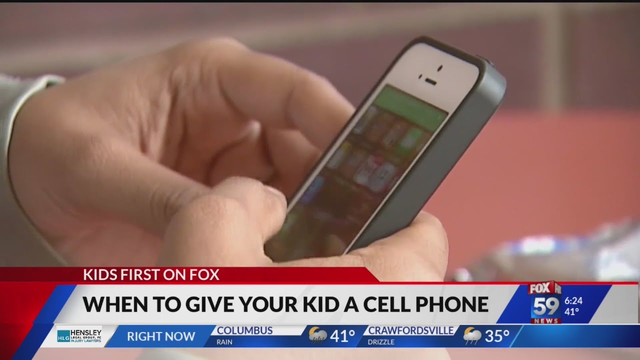 When should you give your child a cell phone?