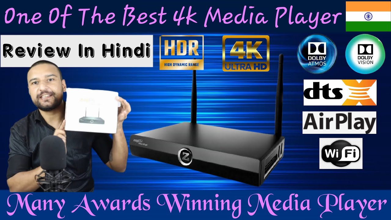 Best Media plyer In Budget | Zappiti Mini 4K HDR | 4k Media player | Atmos Media Player | In India