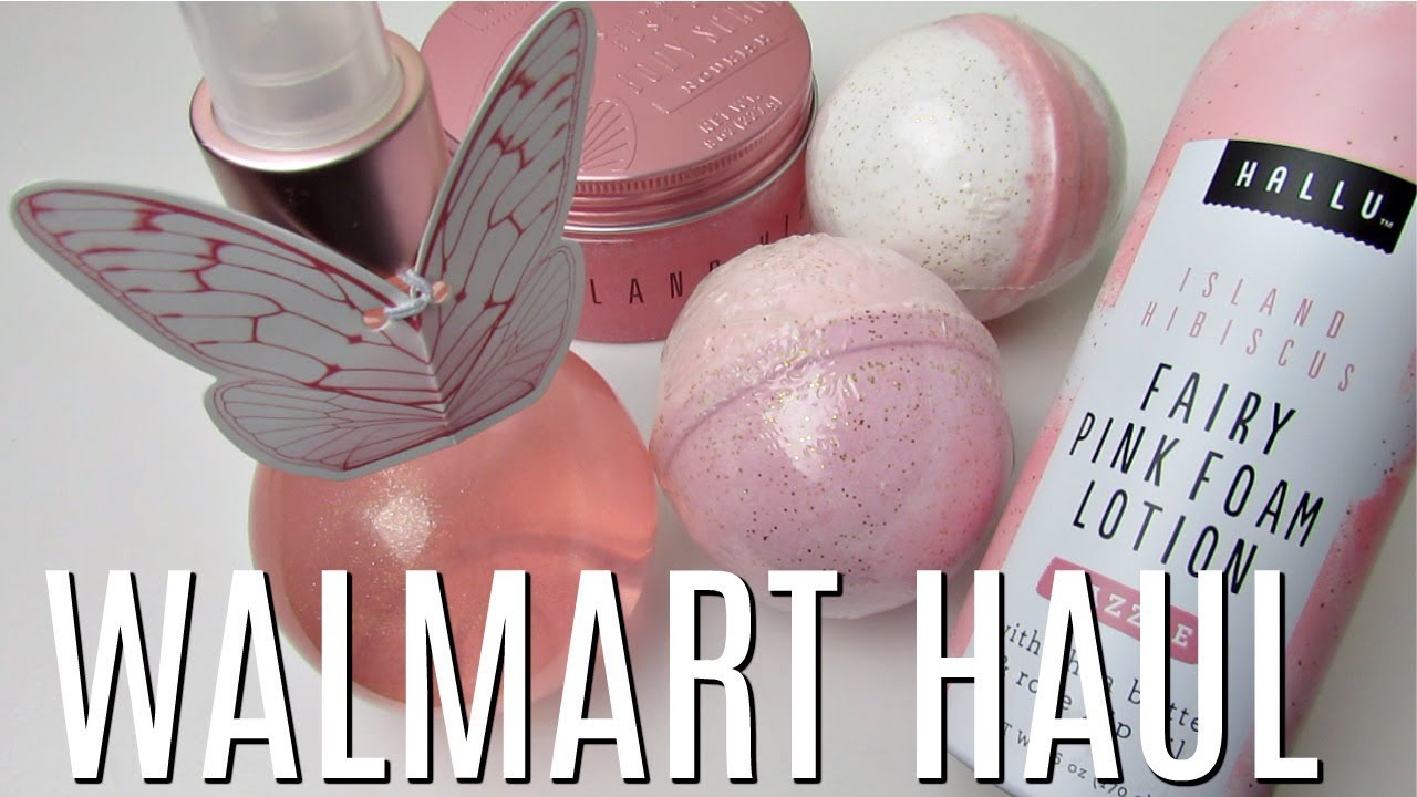 WALMART HAUL | NEW HALLUESCAPE BATH & BODY LINE