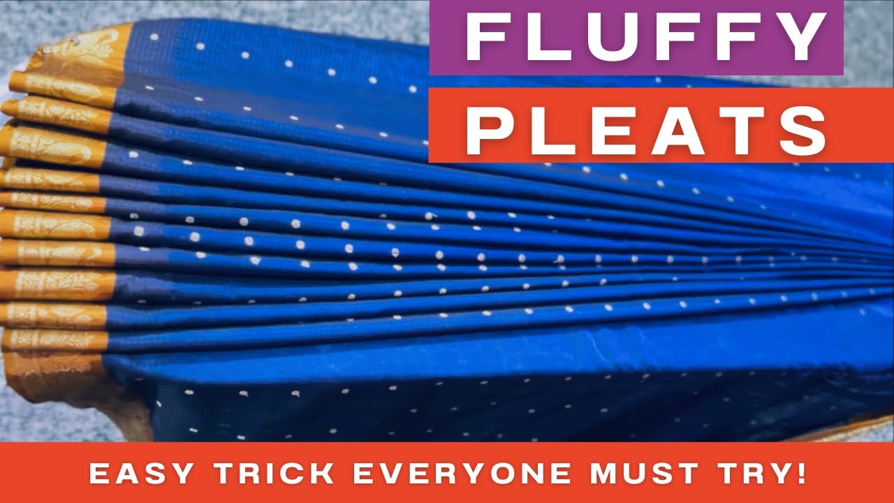 How to make Fluffy Pleats &ndash; Step by Step Tutorial #viral #video #trending #yt 