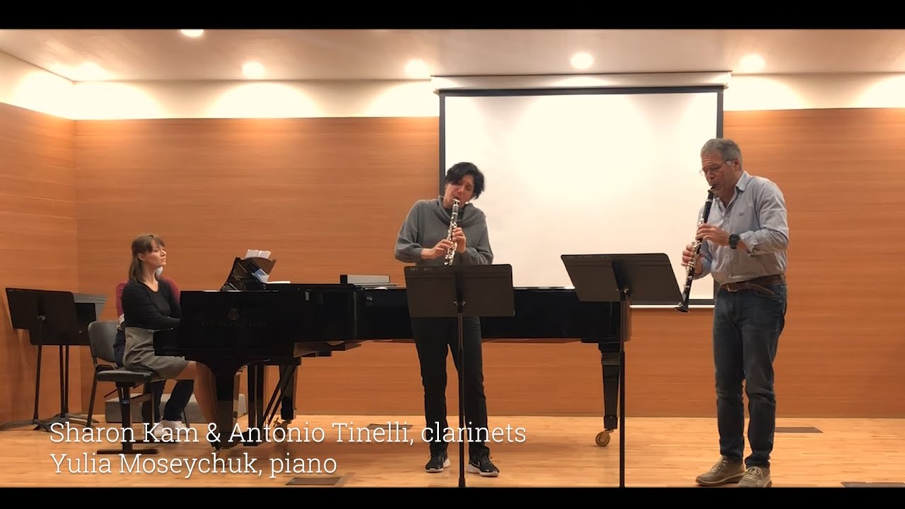 SHARON KAM, Clarinet Masterclass at the Conservatorio di Musica "N. Piccinni" of Bari (Italy)