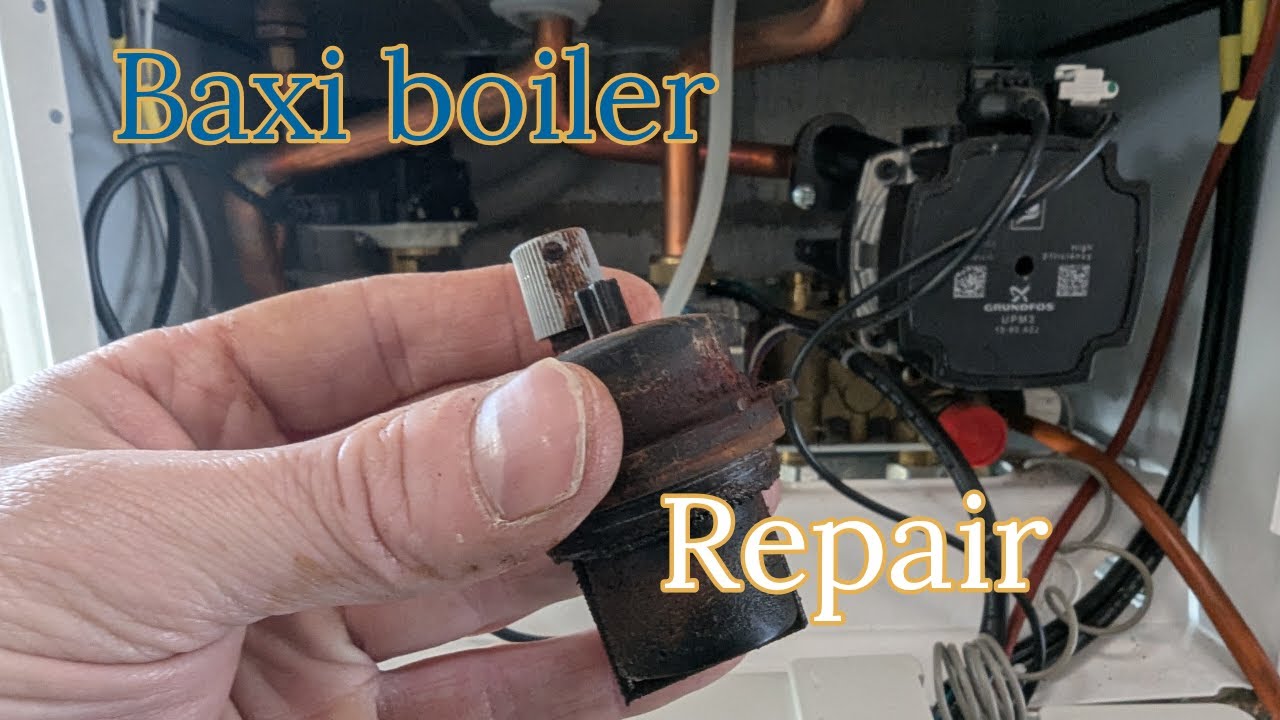 Baxi Potterton boiler. Replacing the automatic air vent