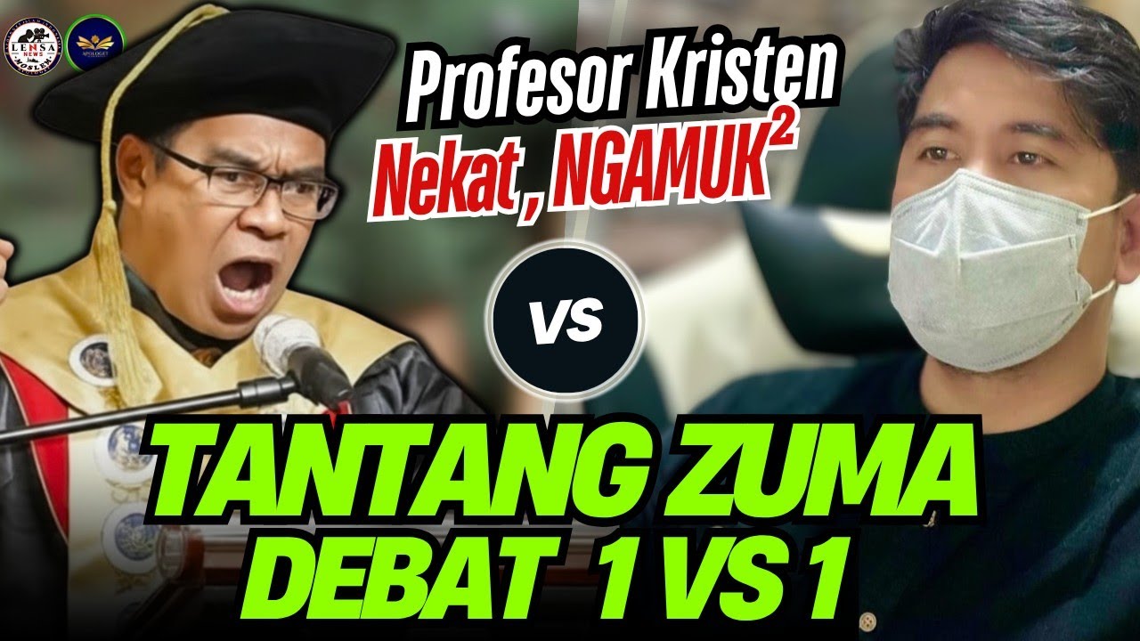 MEMANAS🔥 Profesor Kristen Ngamuk! Tantang Debat Bang ZUMA 1 vs 1