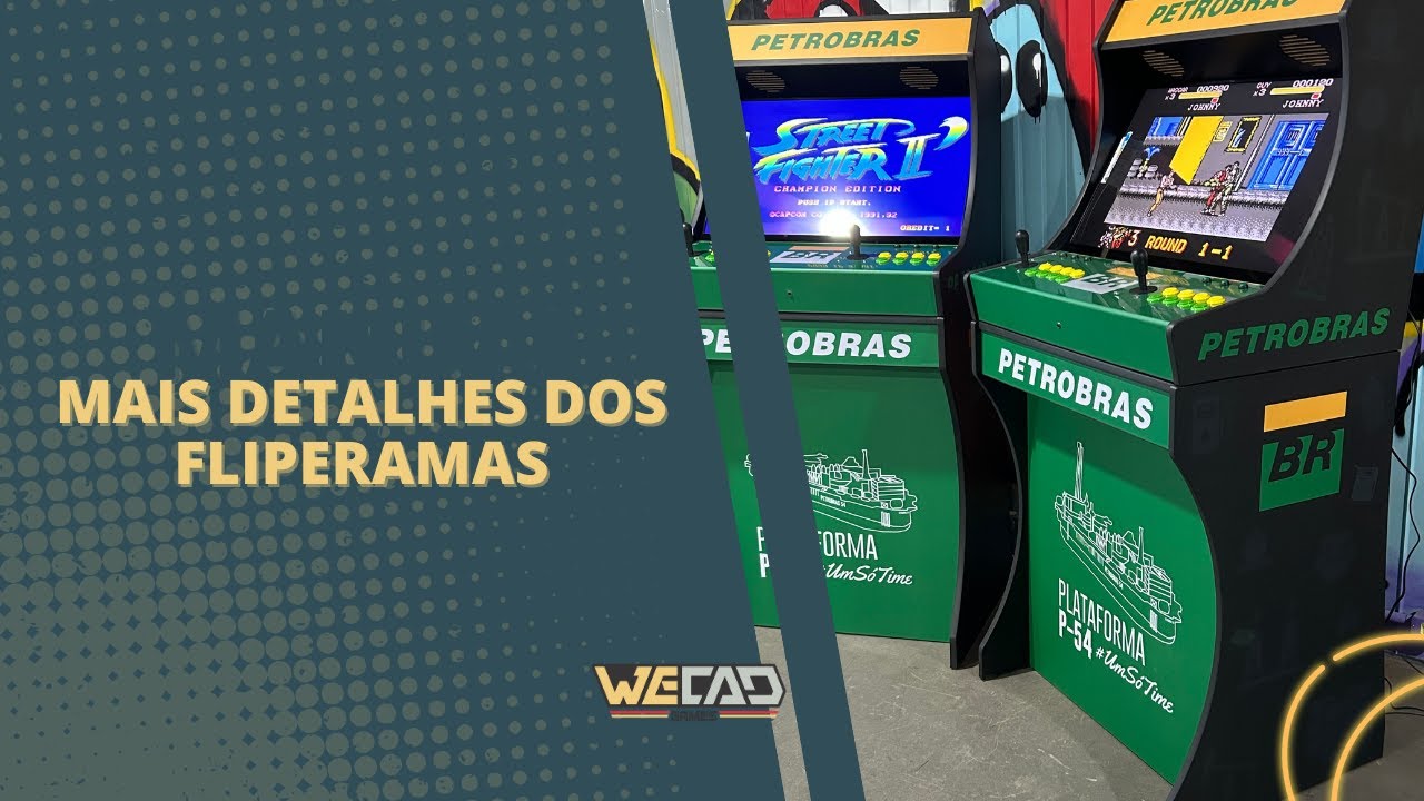 MAIS DETALHES DOS FLIPERAMAS | WECAD GAMES