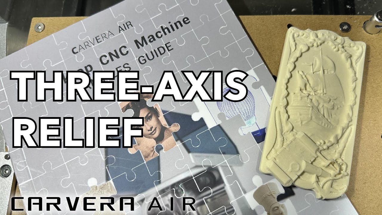 Three-Axis Relief, a Carvera Air Example Project