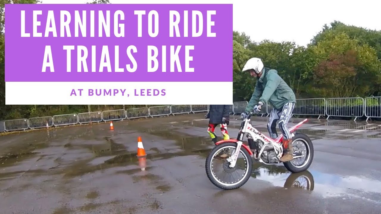 Learning To Ride A Trials Bike - Trails Bike Experience Day at Bumpy, Leeds