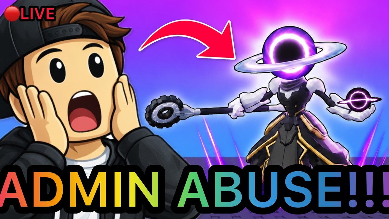 PLAYING THE CATCH A MONSTER ADMIN ABUSE LIVE!!