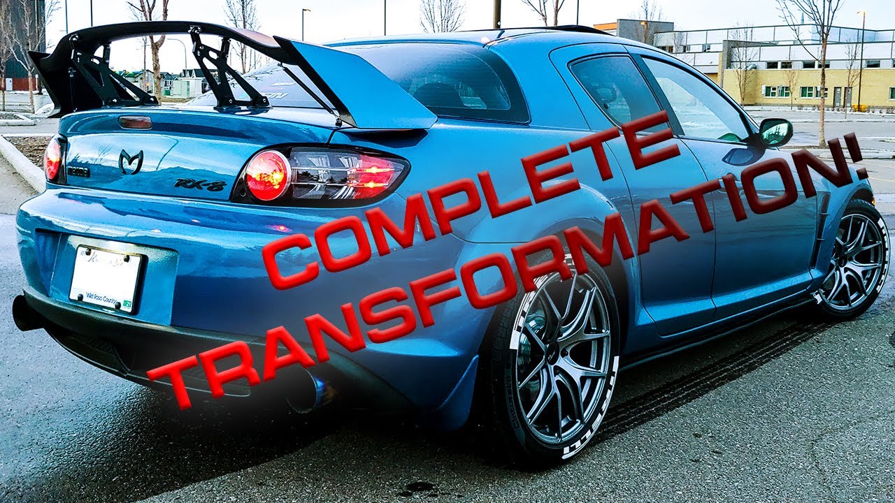 Building a Mazda RX-8 in 10 Minutes