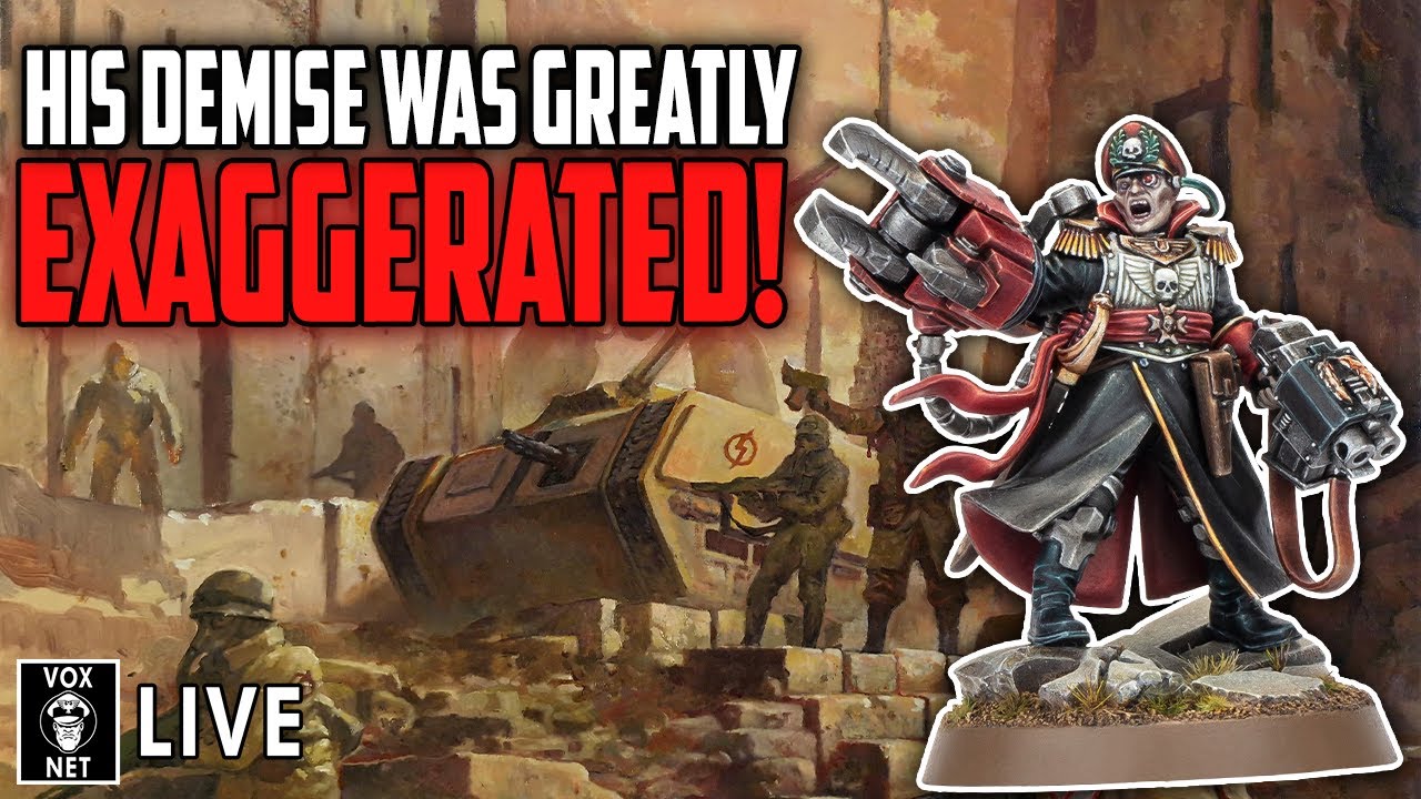 COMMISSAR YARRICK IS BACK! THIS HYPE TRAIN HAS NO BREAKS!