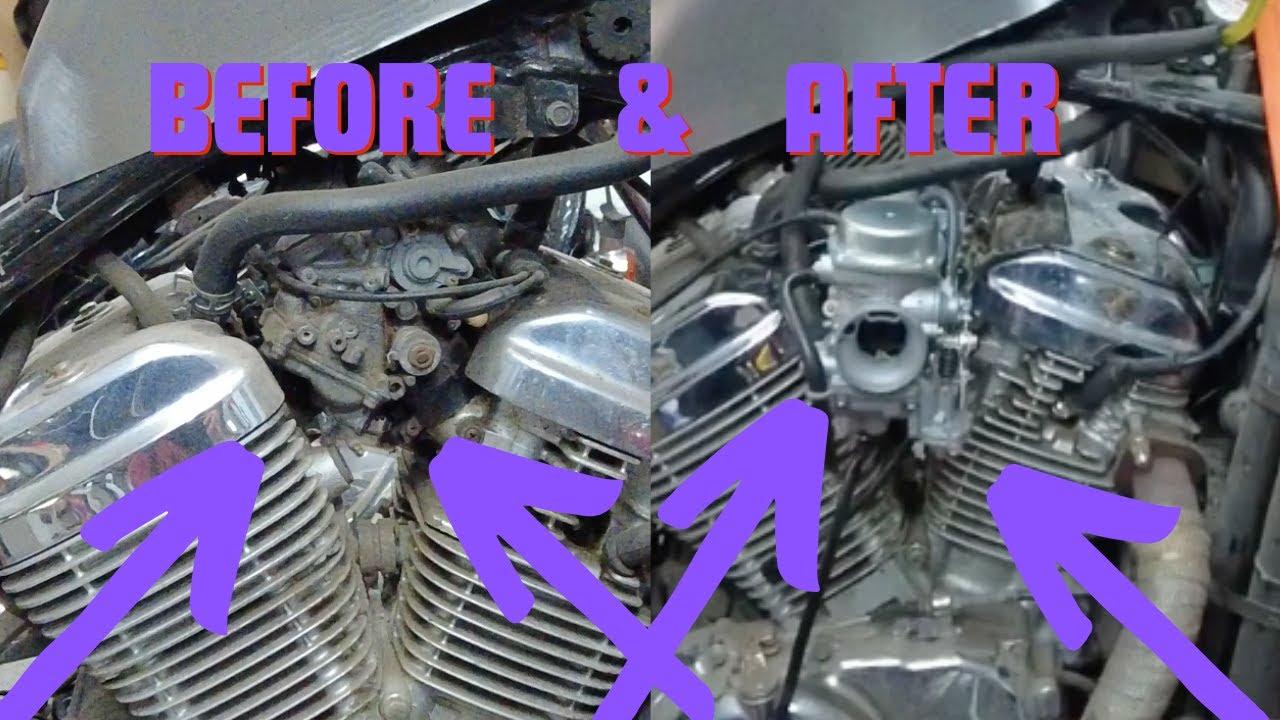 Honda shadow VLX600 single carb mod